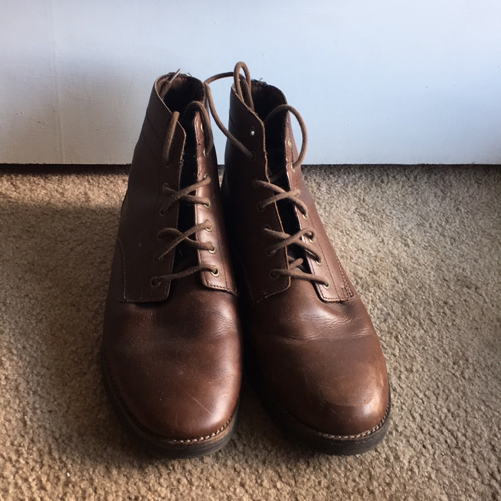 Men's Sz12 Merona Boots Brown